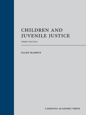 cover image of Children and Juvenile Justice